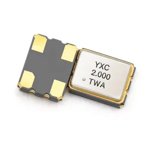 YXC 3225 4P SMD, 3,3 V, 2.000MHz, oscilador de cristal de cuarzo de 1 MHz a 2MHz