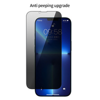 Film en verre trempé anti-empreinte digitale pour iPhone 15 16 Pro Max 14 Plus 13 12 11 Pro Max 17 Air Anti-espion protecteur d'écran