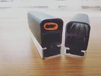 Sensor Keamanan Tepi Industri Sakady ST-45 dari Karet dan Aluminium untuk AGV dengan Output NO NC dan Perlindungan Keamanan Manusia-Mesin