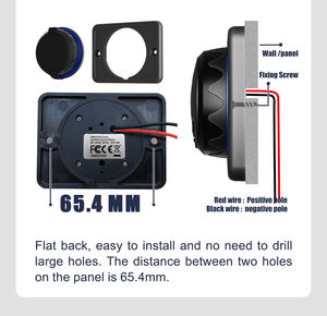 Cargador LED de Coche con Doble Puerto USB QC3.0 PD3.0, Toma de Corriente de <span class=keywords><strong>2</strong></span> Puertos para Teléfonos Móviles, Cargador USB de 12V 24V para Automóvil, Coche, Marino - Product Image 5