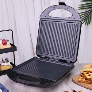 Electric Grill Pan 1500W Non-Stick Stainless Steel Multi-Function Breakfast <b>Maker</b> For Steak <b>Sandwich</b> Panini - Product Image 5
