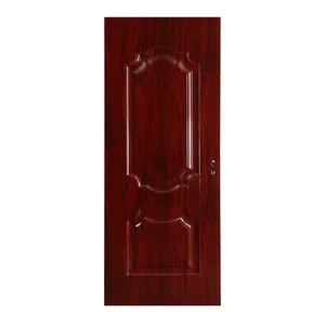 Proveedor de China Entrada Puerta principal Diseños Puerta de seguridad de acero Puertas de madera de acero Nogal negro Venta caliente en África oriental