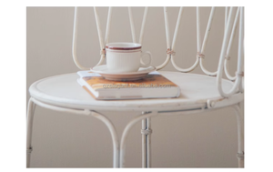 Set di Tavoli e Sedie Pieghevoli da Esterno in <span class=keywords><strong>Ferro</strong></span> Stile Bistrot Francese con Finitura Verniciata a Polvere Resistente per Arredamento Casa - Product Image 6