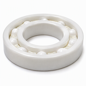 6007 Full Ceramic <b>Bearing</b> ZrO2 35x62x14mm PTFE Cage Open Corrosion Resistant Non Magnetic Insulating for Chemical Equipment - Product Image 6