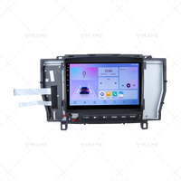 Bingkai Radio mobil untuk Toyota 2003-2009 Aksesori mahkota Audio mobil 9 inci layar besar bingkai Fascia