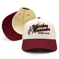 Gorra de Béisbol Personalizada al por Mayor con Logotipo 3D Bordado en Relieve, Tela de Espiga, Impresión Puff, Unisex, Gorras Deportivas Premium