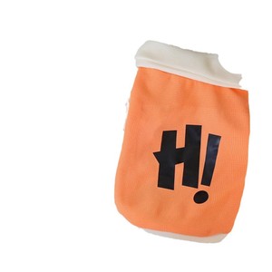 Pet Dog Vest Gray Letter Print Breathable Summer Clothes For <b>Small</b> Dogs <b>Teddy</b> Bichon Frise - Product Image 5
