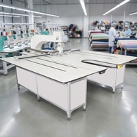Máquina de Coser CNC con Rotación de Cabezal de 360 Grados, Gran Área de Costura, Cambio Automático de Moldes