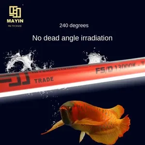 Mayin marca Arowana lámpara de Color de pelo 13000K pecera dragón pez brillo LED Luz de acuario - Product Image 2
