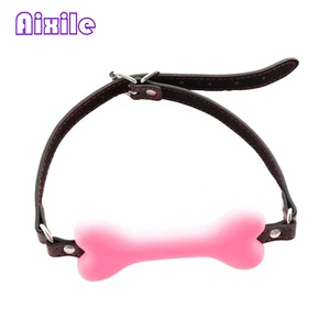 Bola de silicona Doggy Bone para la boca, fetiche, bola de saliva para <span class=keywords><strong>esclavos</strong></span>, fijación oral, juguete sexual para parejas, mujeres, BDSM, restricciones. - Product Image 6