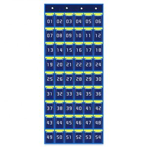 Organizador de Aula con 36 Bolsillos Numerados, Bolsa de Almacenamiento para Colgar en la Pared o Puerta, Porta Celulares - Product Image 4