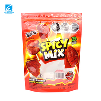 Sac d'emballage pour bonbons laminé à haute barrière, sachet en plastique refermable, pochette debout, fabrication OEM personnalisée