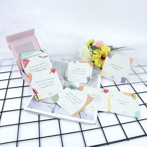 50 cartes <span class=keywords><strong>de</strong></span> vœux personnalisés, avec conception personnalisée, avec des boutons, stimulateur <span class=keywords><strong>de</strong></span> la pensée, vente en gros - Product Image 6