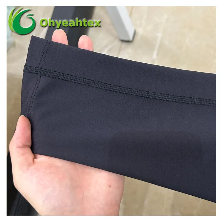 Leggings pour femmes Pantalon de yoga antibactérien à séchage rapide résistant à l'eau fabriqué à partir de polyester poly bambou recyclé