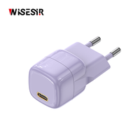 Chargeur rapide OEM 20W GaN PD3.0 avec protection OTP/OVP pour téléphones Android 15/14, adaptateur secteur Type-C