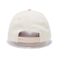 Gorra de Béisbol Deportiva Formal de 5 Paneles para Mujer, de Color Sólido, con Logotipo Personalizado Bordado a Mano, de Dos Tonos