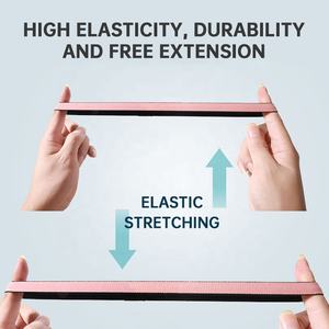 महिलाओं और पुरुषों के लिए लोचदार खेल हेडबैंड गैर पर्ची सिलिकॉन हल्के और आरामदायक पतली हेडबैंड - Product Image 2