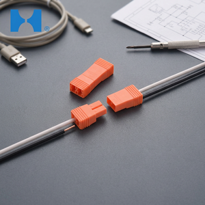 Conector de Cable de Iluminación Naranja de Material PA Ignífugo UL94V-0 Fácil de Instalar para PC562, Gran Venta - Product Image 2