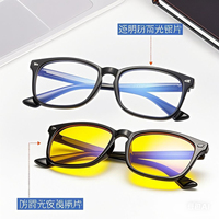 Lunettes de lecture pour ordinateur Lunettes de jeu Regarder la télévision et le téléphone portable Utiliser des montures optiques anti-lumière bleue