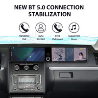 Navigation GPS Android double écran 12,3 pouces pour Volkswagen Touran 2004-2015, autoradio multimédia, lecteur vidéo