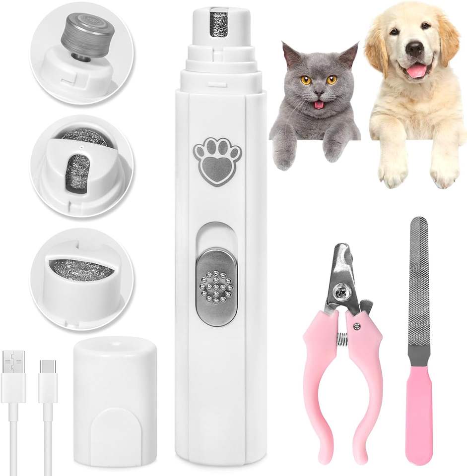 Wholesale Nail Grinder & Trimmer for Dogs and Cats Portable Quiet Claw ...