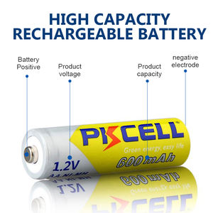 1.2v Petite batterie rechargeable rapide Aa <span class=keywords><strong>Aaa</strong></span> <span class=keywords><strong>Nimh</strong></span> 600mah 1200mah 2000 <span class=keywords><strong>Mah</strong></span> 2600mah Batteries - Product Image 3