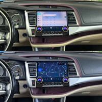 Radio con pantalla táctil de 12.6 pulgadas, Android 13, GPS, navegación, CarPlay para Toyota Highlander 2015-2021, unidad principal.