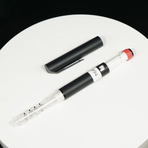 Corps de stylo réutilisable P74 avec fenêtre de dosage |   Couleur/Logo personnalisés |   Corps de stylo à cartouche réutilisable (vide) - Product Image 5