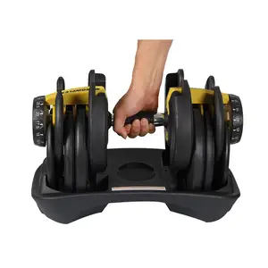 Hoge Kwaliteit Verstelbare Dumbbell 24Kg/52.5lb Verstelbare Dumbbell Set