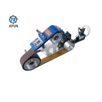 Machine à polir à bande abrasive universelle manuelle Jotun avec moteur de 2,2 kW, multi-tension, pour pièces moulées en métal