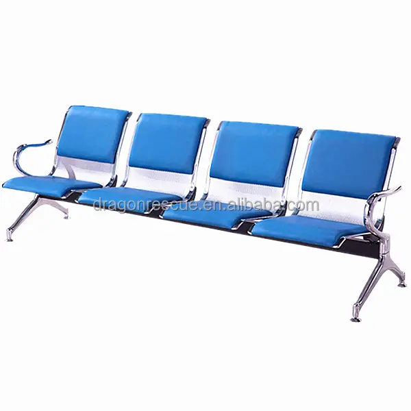 โรงงานขายตรงสนามบินราคาถูกห้องรอ1ชุดเก้าอี้เหล็ก
