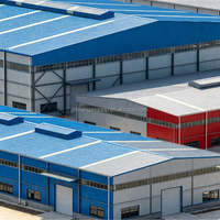 Entrepôt en structure acier industrielle moderne Zhilian, garantie 5 ans, solution de projet globale, assistance technique en ligne, Shandong