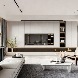 Mobili <span class=keywords><strong>per</strong></span> <span class=keywords><strong>Sala</strong></span> <span class=keywords><strong>da</strong></span> <span class=keywords><strong>Pranzo</strong></span> e Soggiorno su Misura, Credenze e Mobili TV di Grande Capacità - Product Image 1