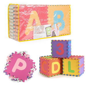 Puzzle d'alphabet moderne écologique de 26 pièces, anti-chute, antidérapant, résistant à l'eau, lavable, pour enfants, <span class=keywords><strong>en</strong></span> EVA, <span class=keywords><strong>chiffres</strong></span> ABC - Product Image 6
