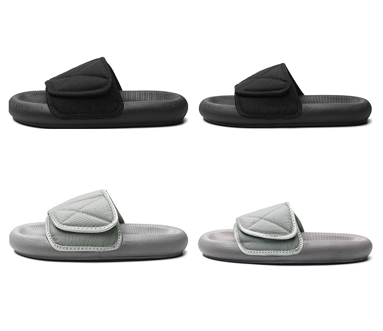 Custom Logo Thick Platform Slippers Indoor Outdoor Eva Men Summer Slides Slippers