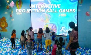 ระบบฉายภาพ 3 มิติ บนพื้น/ผนัง Mayeter Interactive Magic พร้อมเกมส์กว่า 80 เกมส์ สำหรับสวนสนุกในร่มเชิงพาณิชย์ พร้อมสระลูกบอล PVC ความจุมากกว่า 10 ลิตร - Product Image 4