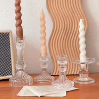 Bougies coniques torsadées colorées parfumées, emballées individuellement, idéales pour la décoration de fêtes d'anniversaire - Vente Flash