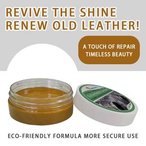 Crème de soin du <span class=keywords><strong>cuir</strong></span> jaune Ming 50g pour la réparation et la remise à neuf des rayures et des fissures de la peau - Product Image 3