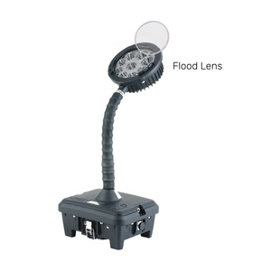 Projecteur <span class=keywords><strong>mobile</strong></span> LED avec luminosité réglable, autonomie de 8h à 40h, indice de protection IP65, 27W, batterie rechargeable 14.8V 10Ah, charge rapide - Product Image 1