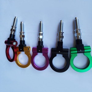 Aluminum Alloy Tow <b>Hook</b> Universal Fit Purple Gold Color For <b>Car</b> Front Rear Bumper Pulling - Product Image 2