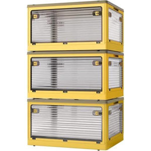 Wholesale Custom Good Price Household Portable Stackable Foldable Clothes Toys Organizer <b>Bins</b> Large Storage Boxes for Packaging - Product Image 1