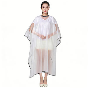 Capa <span class=keywords><strong>de</strong></span> peluquería impermeable y gruesa para teñir y hacer permanentes, delantal <span class=keywords><strong>de</strong></span> peluquería, chal <span class=keywords><strong>de</strong></span> corte para barbería y uso doméstico - Product Image 2