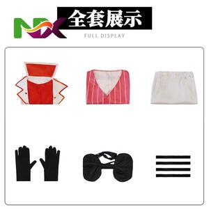 ชุดคอสเพลย์อนิเมะ Hazbin Hotel ลูซิเฟอร์ ชุดตัวร้ายราชาแห่งนรก ชุดเล่นบทบาทสมมติวันฮาโลวีน ชุดโพลีเอสเตอร์ สินค้าจากโรงงาน - Product Image 5