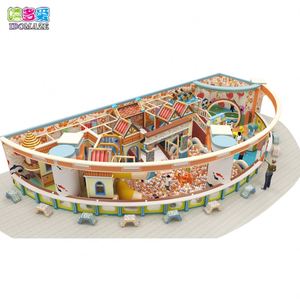 Muebles para Guarderías al por Mayor, Equipos de Juegos Interiores para Niños de Jardín de Infancia, Diseño Personalizado, Color Ecológico, Resistente al Fuego - Product Image 3
