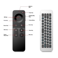 Prix de gros d'usine T1 BT Mini clavier sans fil Rechargeable clavier de poche voix Air Mouse PC Android TV Box utilisant