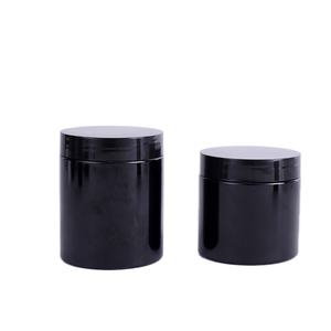 Oferta Especial: Tarro Redondo Blanco Mate de 100g, Tarro PET Negro, Envase Cosmético de Boca Ancha, Tarro de Plástico para Cuidado de la Piel con Tapas Negras - Product Image 5