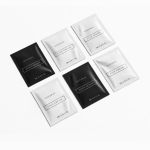 Stampa personalizzata Shampoo per la cura della pelle siero piccole bustine di essenza cosmetica campione pacchetti 1ml 2ml 5ml piccoli sacchetti di Mylar per la cura della pelle - Product Image 1