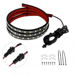 Nouvelles bandes lumineuses LED EURS 2 pièces 1,5 m 6500 K 1000 LM pour compartiment et coffre de camionnette avec commande par interrupteur, ajustement universel - Product Image 4
