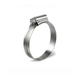 Abrazadera de manguera de engranaje helicoidal de acero inoxidable de gran oferta, abrazaderas de manguera de soldadura de tornillo fuerte tipo T de resorte de 80-90mm - Product Image 1