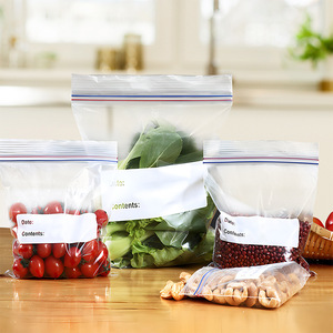 Extra Thick Double-Rib Sealing Bags, Japanese Style PE Food Storage Bags, Household Food-Grade Vegetable and Fruit Refrigerator - Product Image 3